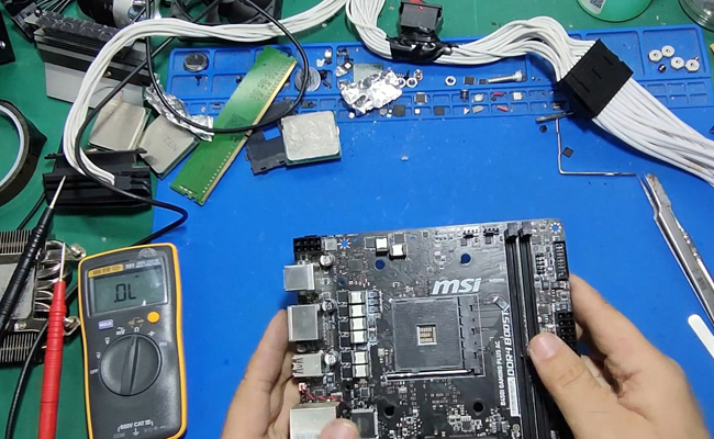 兴国华硕电脑主板维修